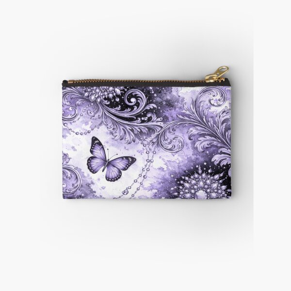 Item preview, Matte Purple Butterflies & Watercolors designed and sold by DesignsByPrnces.