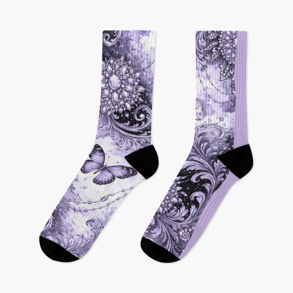 Item preview, Matte Purple Butterflies & Watercolors designed and sold by DesignsByPrnces.