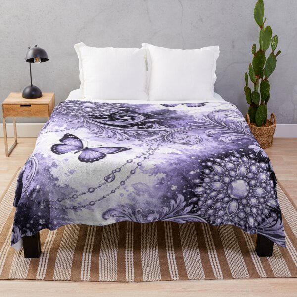 Item preview, Matte Purple Butterflies & Watercolors designed and sold by DesignsByPrnces.