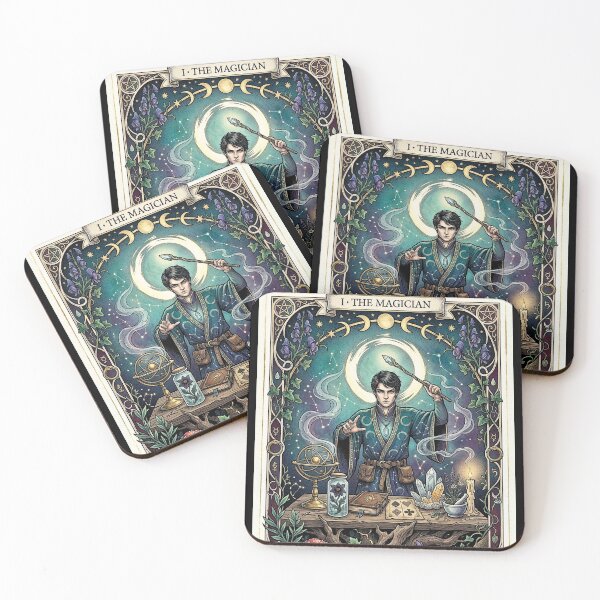 Item preview, The Magician Alchemy Tarot Art designed and sold by elaemor-art.