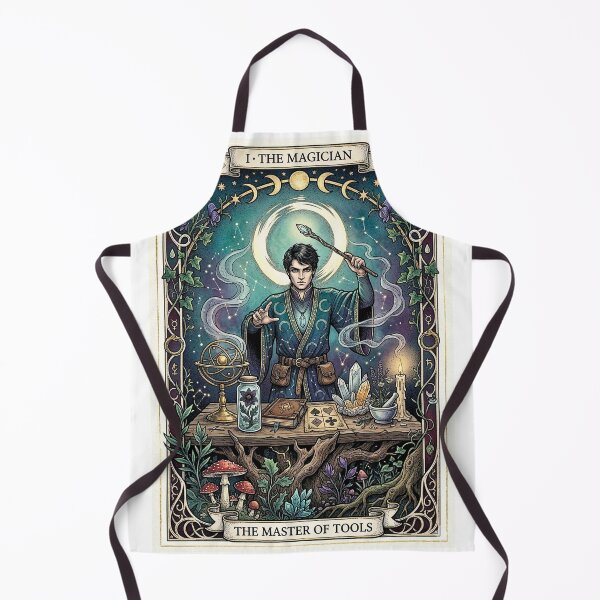 Item preview, The Magician Alchemy Tarot Art designed and sold by elaemor-art.