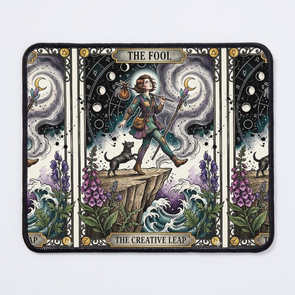 Item preview, The Fool Creative Leap Tarot designed and sold by elaemor-art.