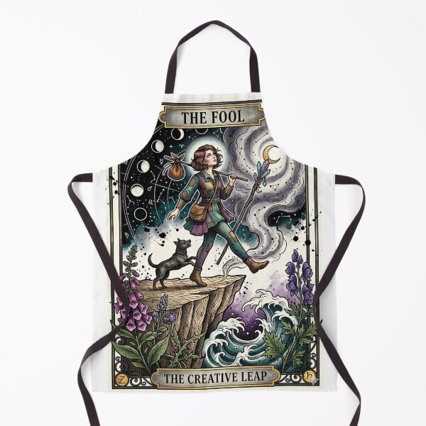 Item preview, The Fool Creative Leap Tarot designed and sold by elaemor-art.