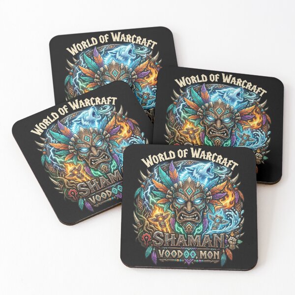 Item preview, Shaman Class Crest: Voodoo, Mon designed and sold by InspirAI.