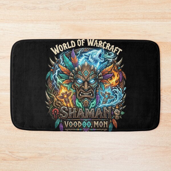 Item preview, Shaman Class Crest: Voodoo, Mon designed and sold by InspirAI.