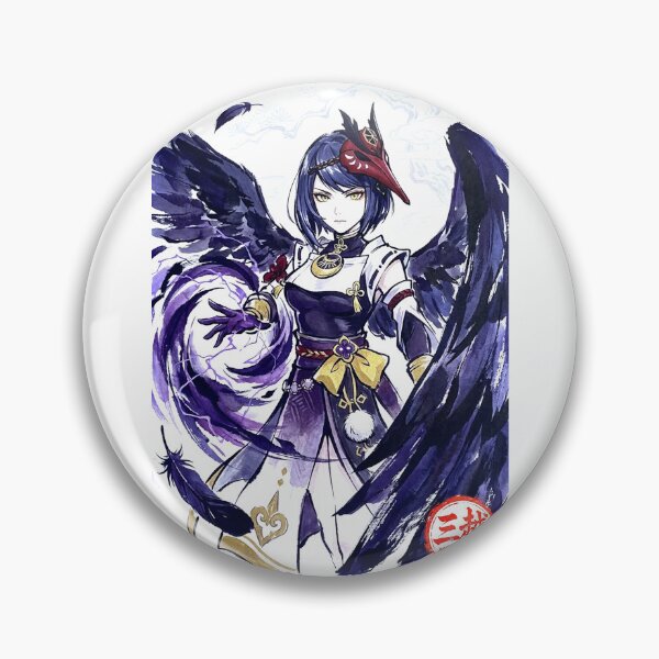 Item preview, Kujou Sara Sumi-e designed and sold by Mitsugoshi.
