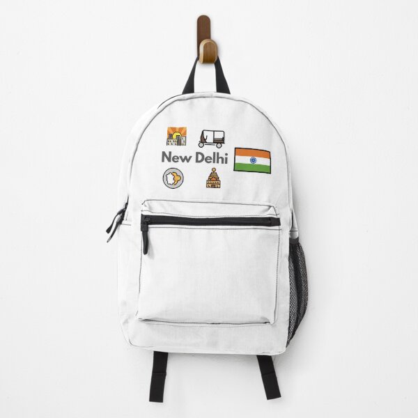 Item preview, New Delhi City Icons - India Curry & Rickshaw Travel Design designed and sold by iccdesignsshop.