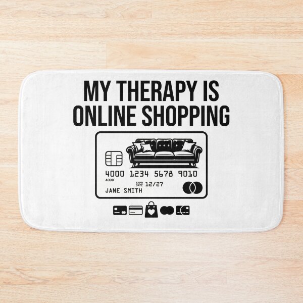 Item preview, My Therapy is Online Shopping designed and sold by DeadlyWhisper.