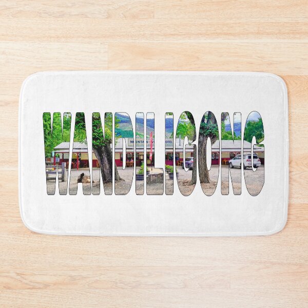 Item preview, WANDILIGONG - Historic Mountain View Pub VIC High Country Buffalo Hotham designed and sold by Adam Gormley.