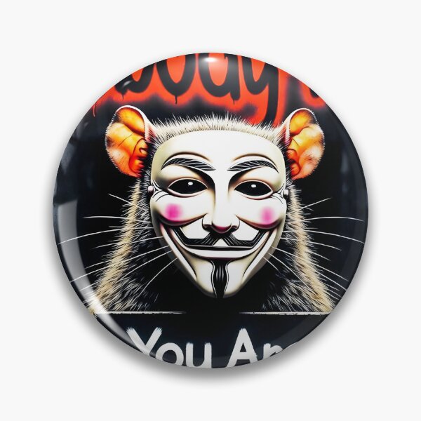 Item preview,  You Are Being Watched - Anonymous Rebel Rat - Nobody444 designed and sold by nobody444.