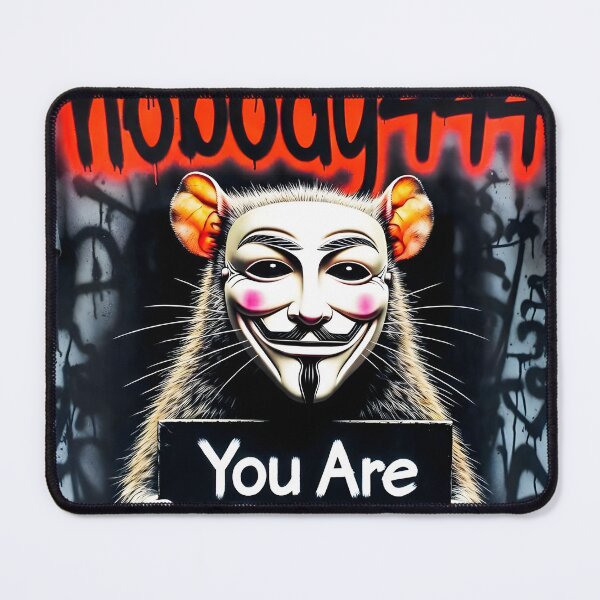 Item preview, You Are Being Watched - Anonymous Rebel Rat - Nobody444 designed and sold by nobody444.