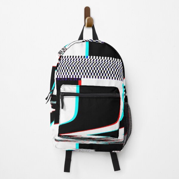 Item preview, Glitched stripes and checkerboard designed and sold by frauenbrauen.