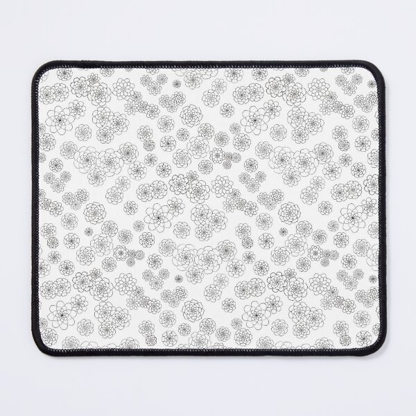 Item preview, Flowers outline seamless pattern designed and sold by Barker-Designs.
