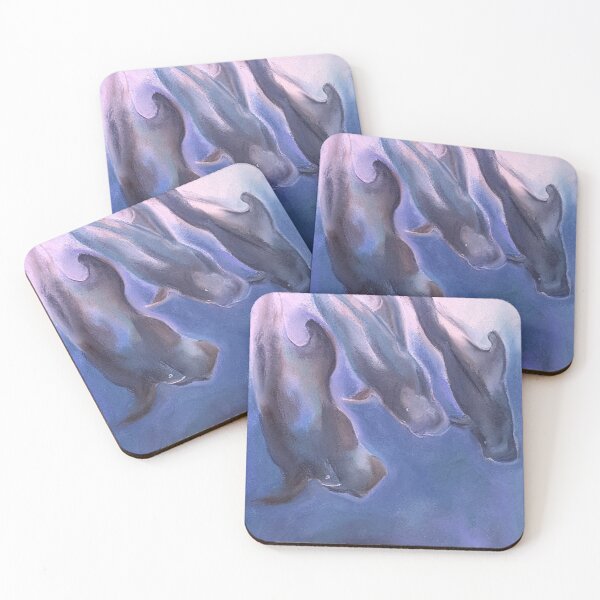 Item preview, Pilot Whales Diving designed and sold by Mlowerocean9 Artshop Prints.