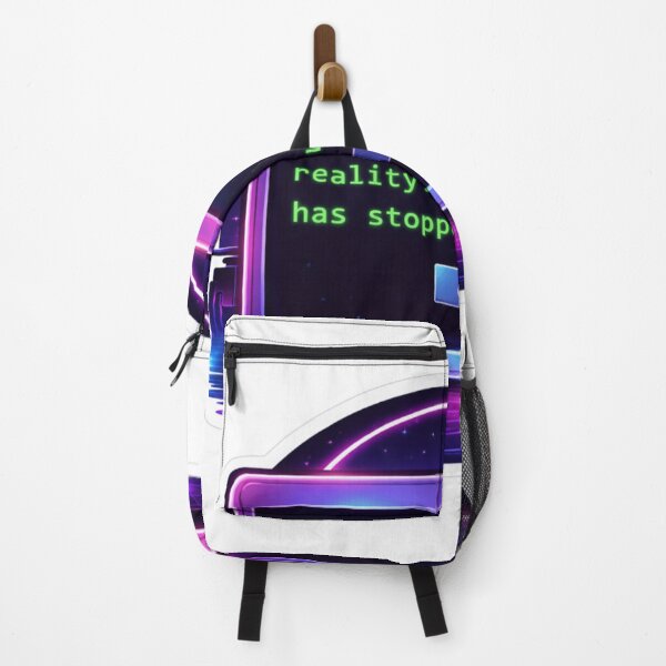 Item preview, Reality.exe Has Stopped Working Error Sticker designed and sold by Bug by Design.