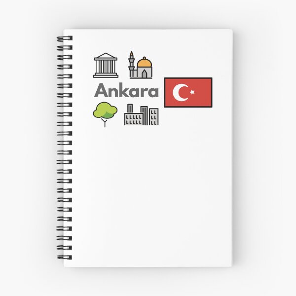 Item preview, Ankara City Icons - Turkey Capital Anitkabir Travel Design designed and sold by iccdesignsshop.