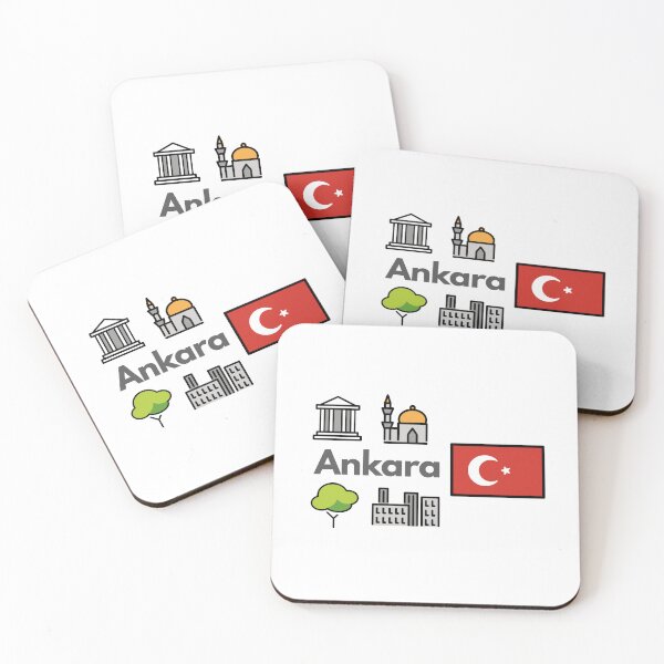 Item preview, Ankara City Icons - Turkey Capital Anitkabir Travel Design designed and sold by iccdesignsshop.