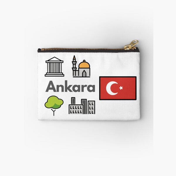 Item preview, Ankara City Icons - Turkey Capital Anitkabir Travel Design designed and sold by iccdesignsshop.
