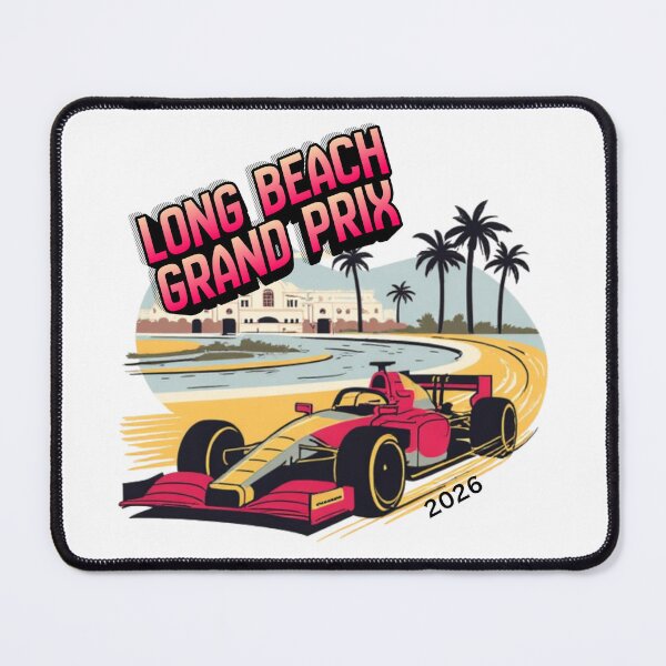 Item preview, Long Beach 2026 Racing Shirt | Race Car Track Style | Motorsport Graphic Tee designed and sold by DonnaRaine.
