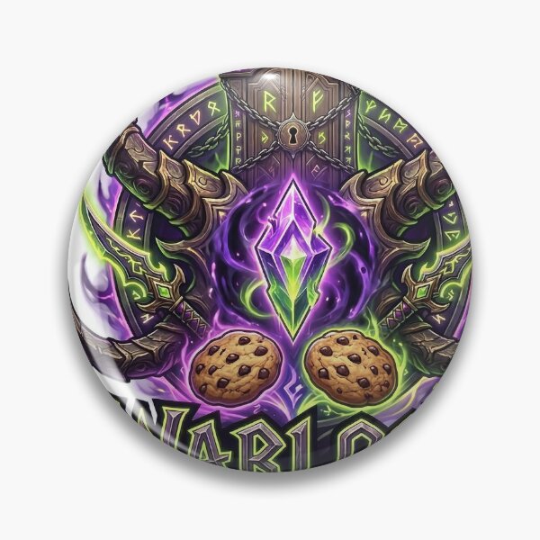 Item preview, Warlock Class Crest: Wardrobes & Cookies designed and sold by InspirAI.