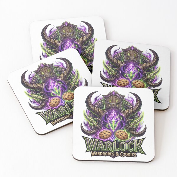 Item preview, Warlock Class Crest: Wardrobes & Cookies designed and sold by InspirAI.