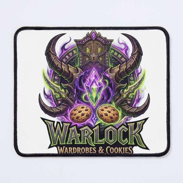 Item preview, Warlock Class Crest: Wardrobes & Cookies designed and sold by InspirAI.
