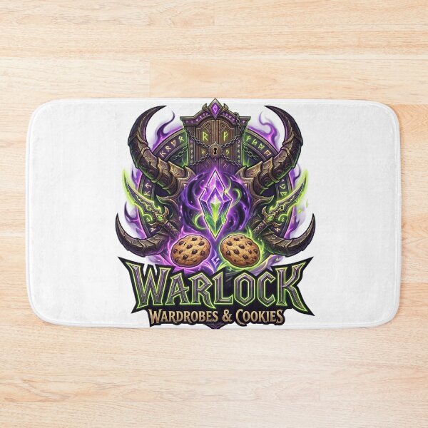 Item preview, Warlock Class Crest: Wardrobes & Cookies designed and sold by InspirAI.