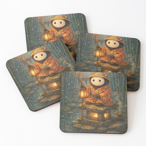 Item preview, Mystical Raku Japanese Lantern Spirit Illustration designed and sold by RakuWorld.
