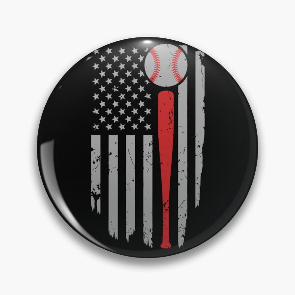 Item preview, Patriotic Baseball Flag Bat Ball USA Vintage designed and sold by Madine Design.