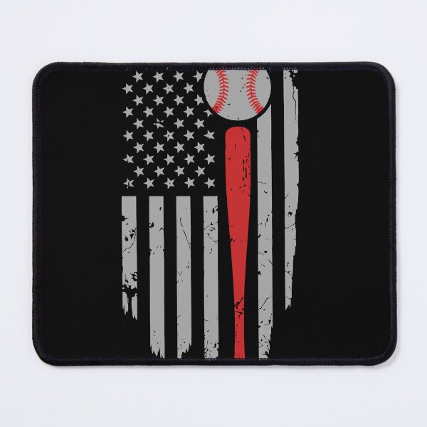 Item preview, Patriotic Baseball Flag Bat Ball USA Vintage designed and sold by Madine Design.