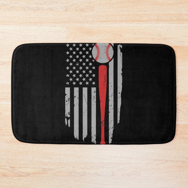 Item preview, Patriotic Baseball Flag Bat Ball USA Vintage designed and sold by Madine Design.