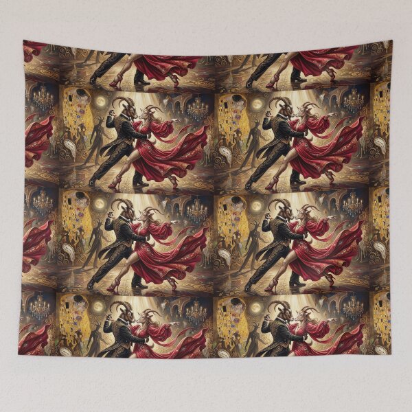 Item preview, The goat and the billy goat in love. Year of the Goat 2027. designed and sold by Natalia-Vlad.