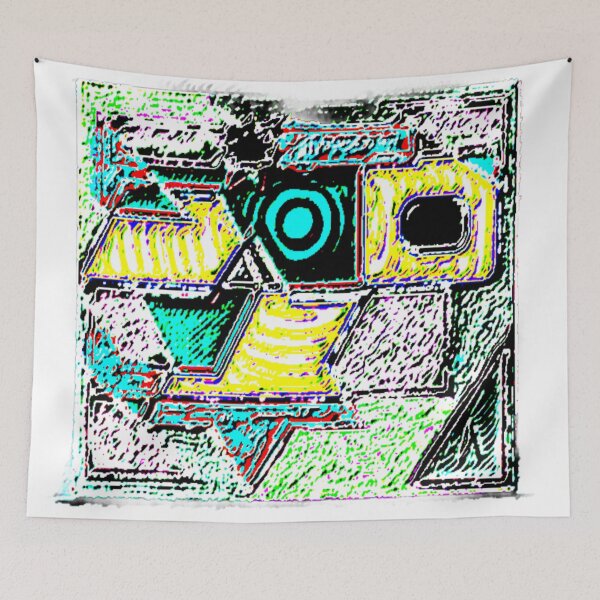 Item preview, modern mosaic flow electrize 12 colorful geometric abstract design designed and sold by SmashingDeals.