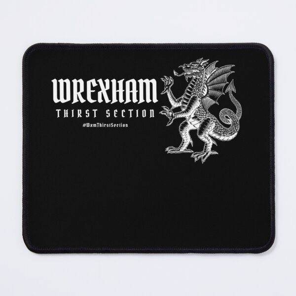 Item preview, Wrexham Thirst Section Illustration (Black) designed and sold by vatostore.