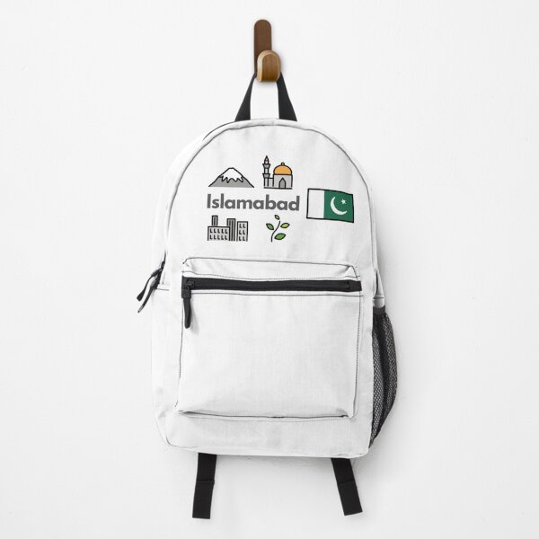 Item preview, Islamabad City Icons - Pakistan Faisal Mosque & Margalla Hills Design designed and sold by iccdesignsshop.