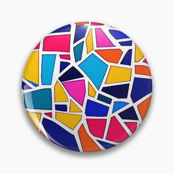 Item preview, Vibrant Mosaic Style Abstract Art Scattered Designs Pattern designed and sold by DEC02.