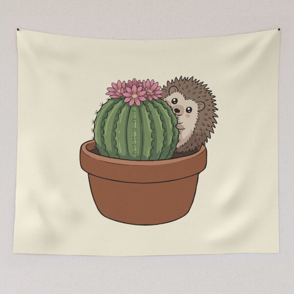 Item preview, Cactus Hedgehog designed and sold by Gkinoki.