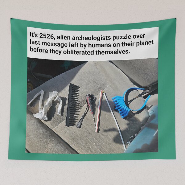 Item preview, The last pop culture message of humanity designed and sold by reallypathetic.