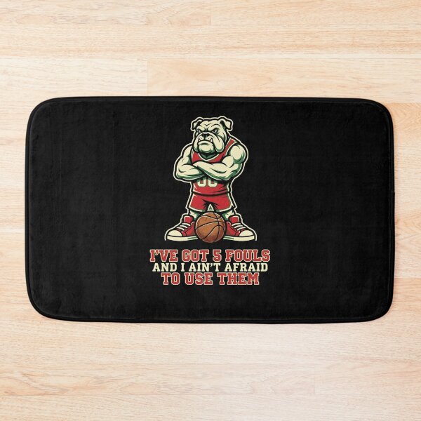 Item preview, Bulldog Basketball 5 Fouls Ain't Afraid designed and sold by snowry.