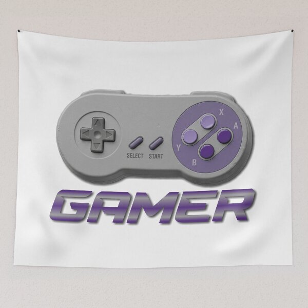 Item preview, SUPER GAMER - WHITE designed and sold by Marlon Oseguera.
