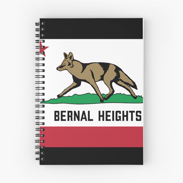 Item preview,  Bernal Heights Coyote San Francisco California designed and sold by intothelove.