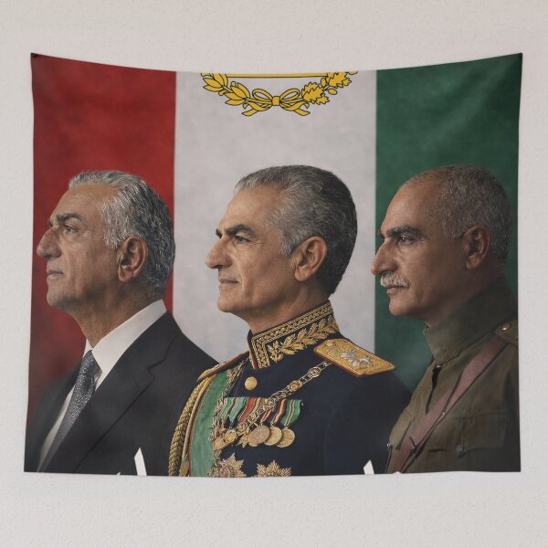 Item preview, Pahlavi Dynasty  designed and sold by AI Art Cafe.