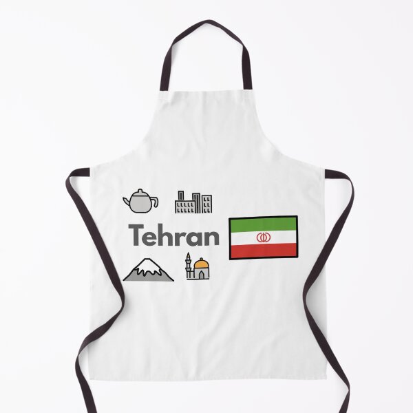 Item preview, Tehran City Icons - Iran Persian Tea & Damavand Mountain Design designed and sold by iccdesignsshop.
