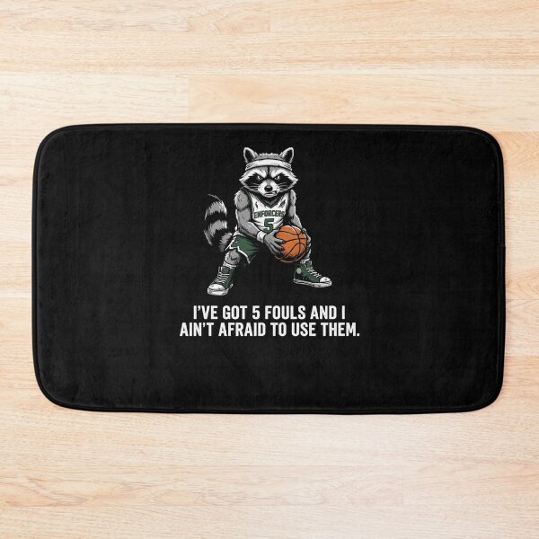 Item preview, Raccoon Basketball 5 Fouls Ain't Afraid Player designed and sold by snowry.
