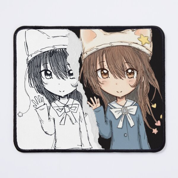 Item preview, two girls designed and sold by cutesy bites digital.