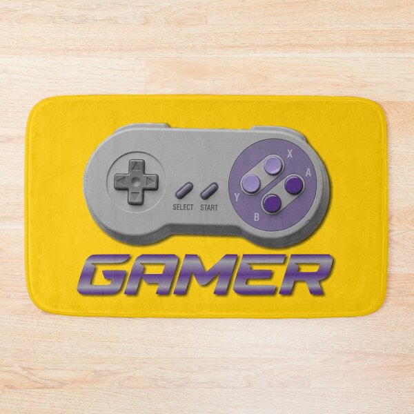 Item preview, SUPER GAMER - #FFCC00 designed and sold by Marlon Oseguera.