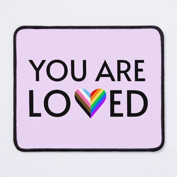 Item preview, You Are Loved - Progress Pride Heart designed and sold by mimsythe1st.