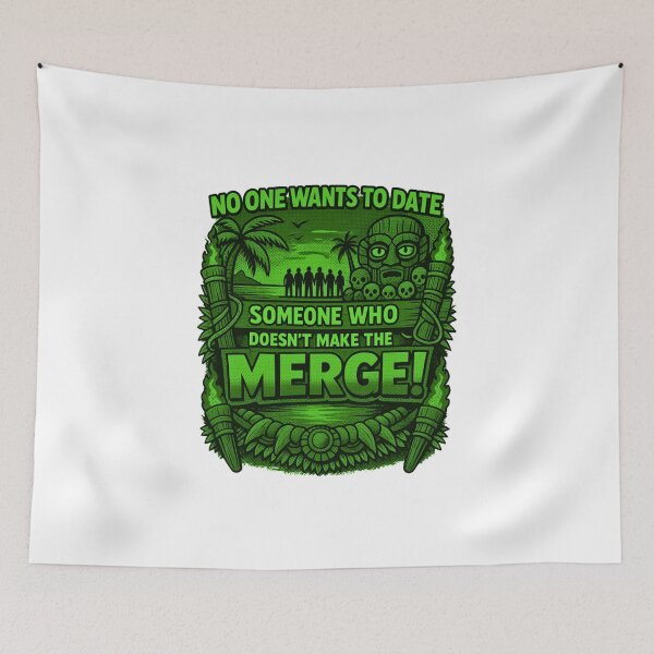 Item preview, NO ONE WANTS TO DATE SOMEONE WHO DOESN’T MAKE THE MERGE! designed and sold by kingroy.