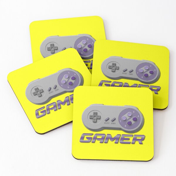 Item preview, SUPER GAMER - #FFFF00 designed and sold by Marlon Oseguera.