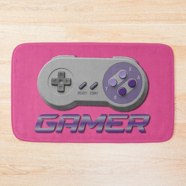 Item preview, SUPER GAMER - #E14F90 designed and sold by Marlon Oseguera.